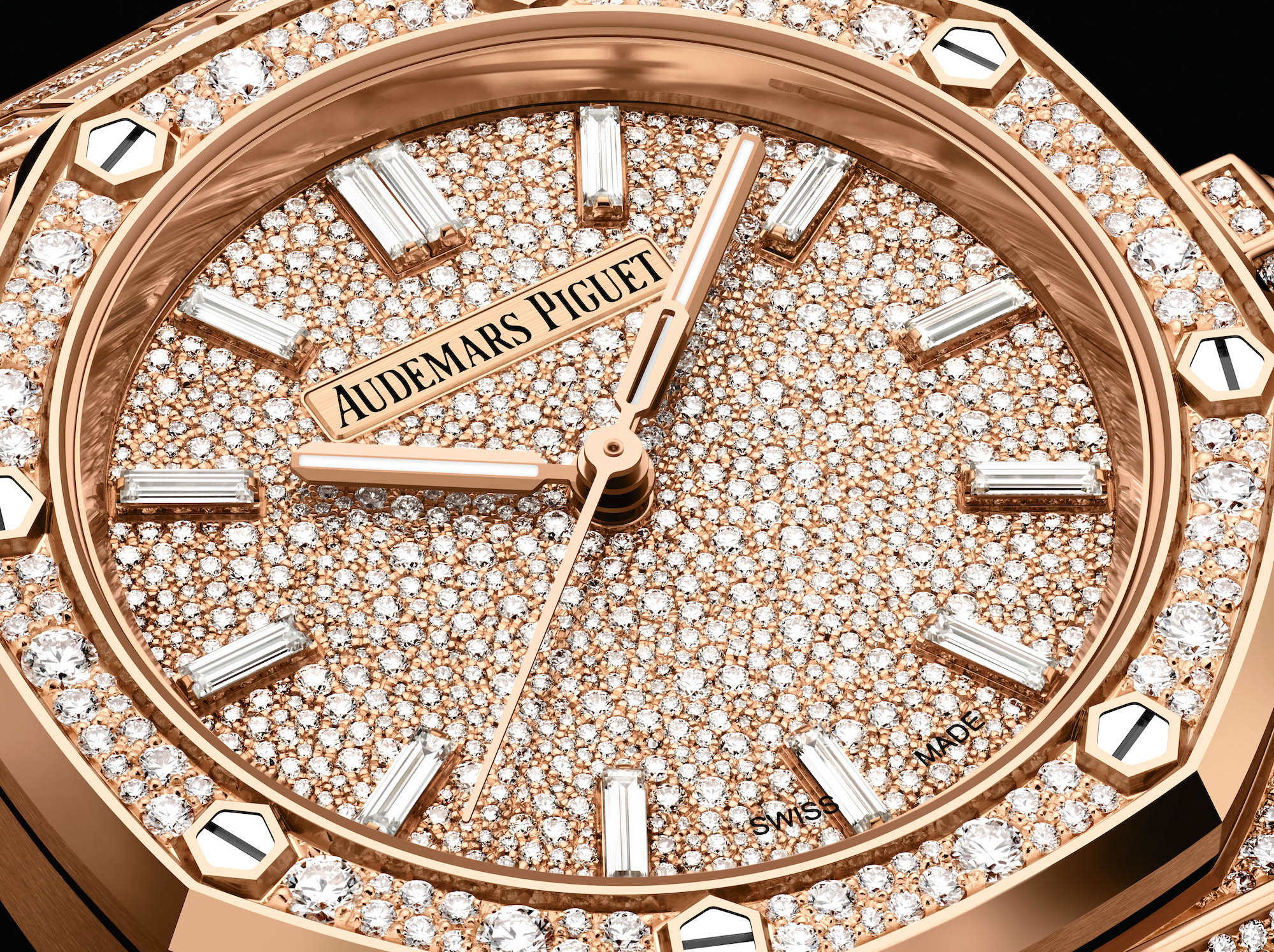 Audemars Piguet Royal Oak Snow-Set Diamonds Replica