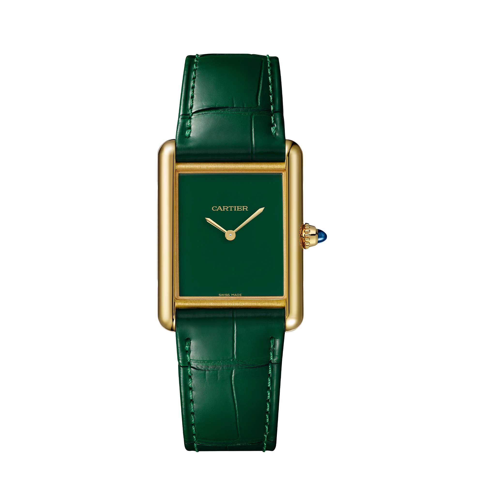 Green Tank Louis Cartier Orologi